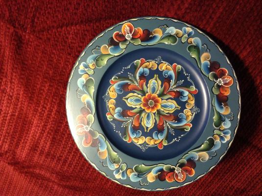 Rosemaling by Ursula